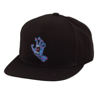 Party Hand Flexfit Snapback Hat Negro Niños Santa Cruz