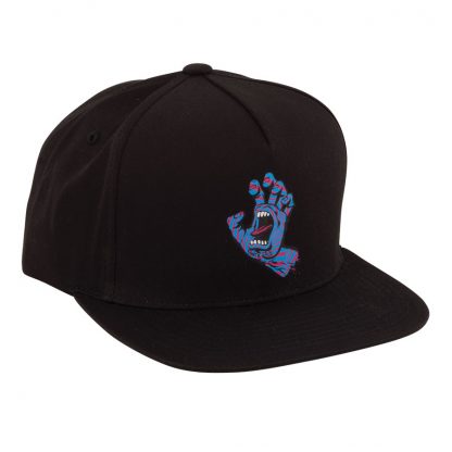 Party Hand Flexfit Snapback Hat Negro Niños Santa Cruz - Imagen 3