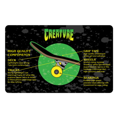 Prowler Full 8.00in x 31.25in Creature Skateboard Completa - Imagen 4