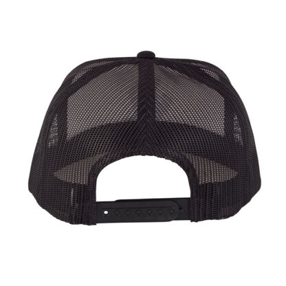 B/C Groundwork Mesh Trucker High Profile Hat Black OS Unisex Independent - Imagen 3