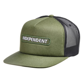 B/C Groundwork Mesh Trucker High Profile Hat Army/Black OS Unisex Independent